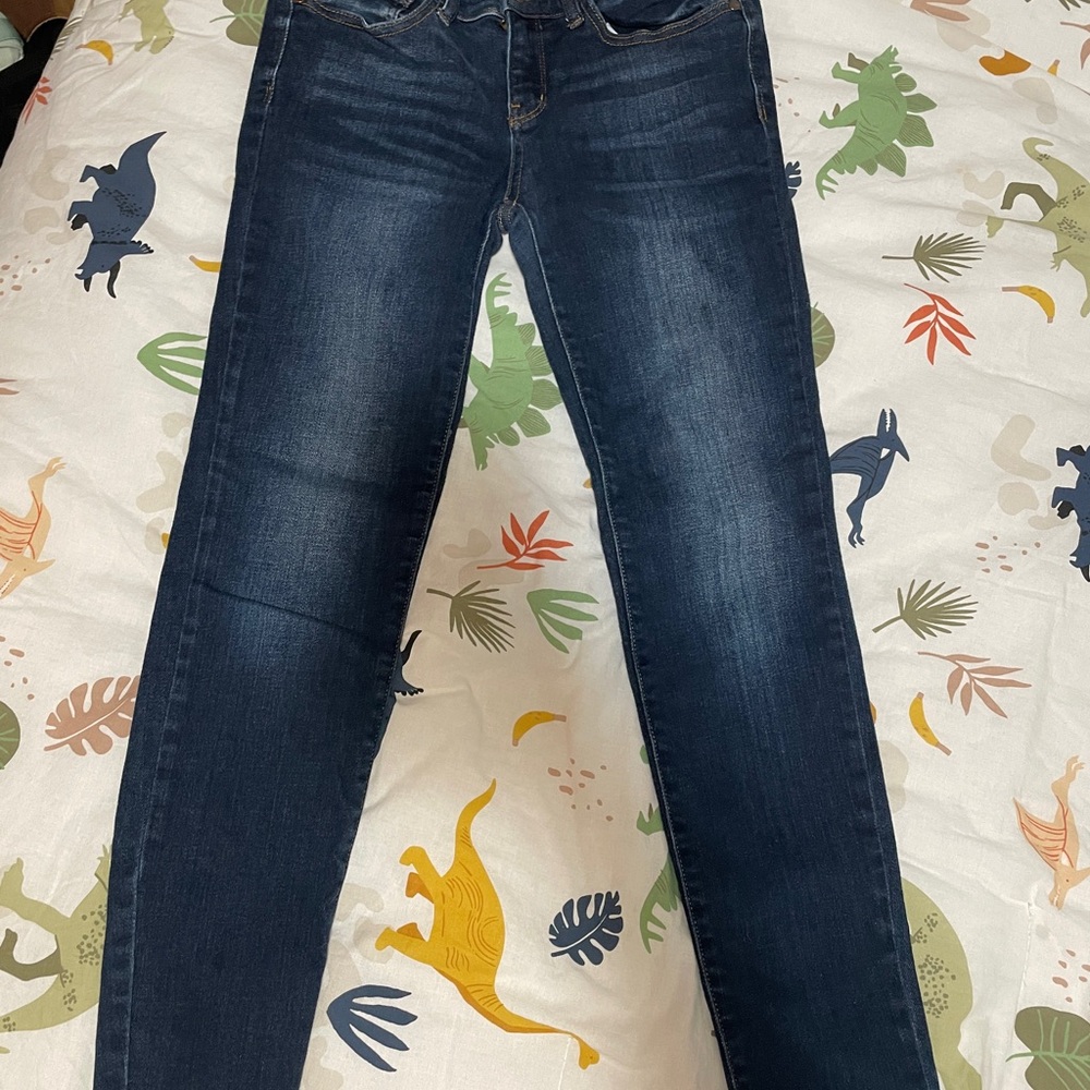 Judy Blue Dark Wash Skinny Jeans 7x28